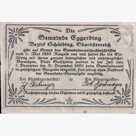 Eggerding 20 heller 1920