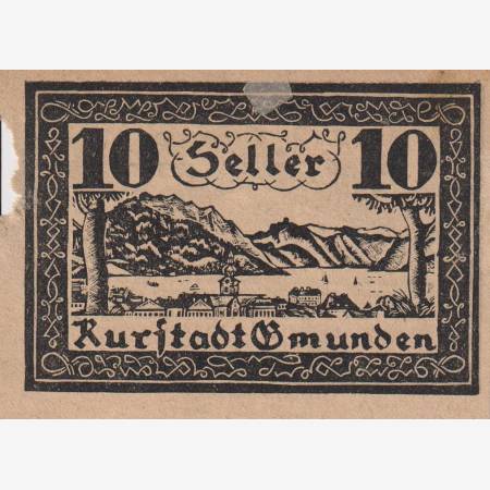 Gmunden 10 heller 1920