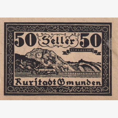 Gmunden 50 heller 1920