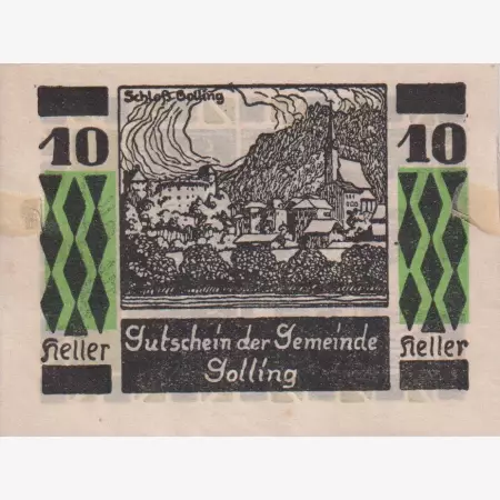 Golling 10 heller 1920