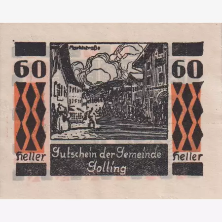 Golling 60 heller 1920