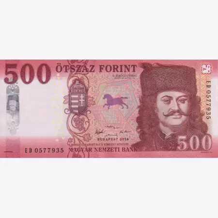 500 Forint  2018.ED   (L)