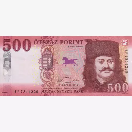 500 Forint  2018.EF   (L)
