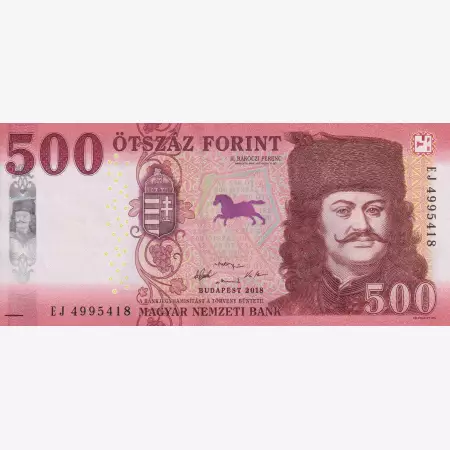 500 Forint  2018.EJ    (L)