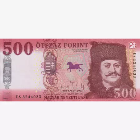 500 Forint  2025.ES   (L)