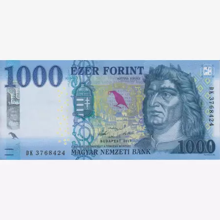 1000 Forint  2017.DK   (L)