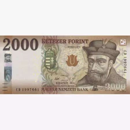2000 Forint  2016.CD   (L)