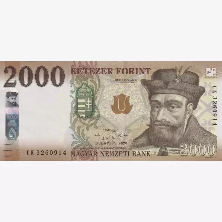 2000 Forint  2020.CK   (L)