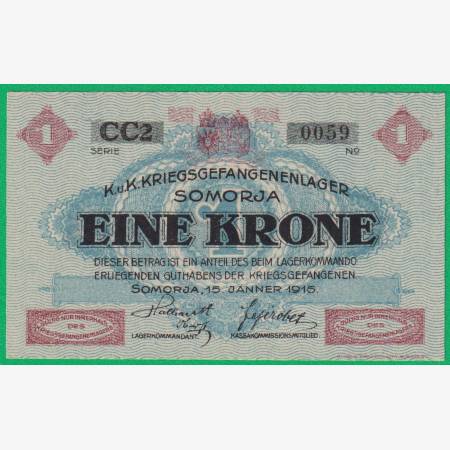 Somorja 1 korona 1916. CC2.-0259 hadifogolytábor