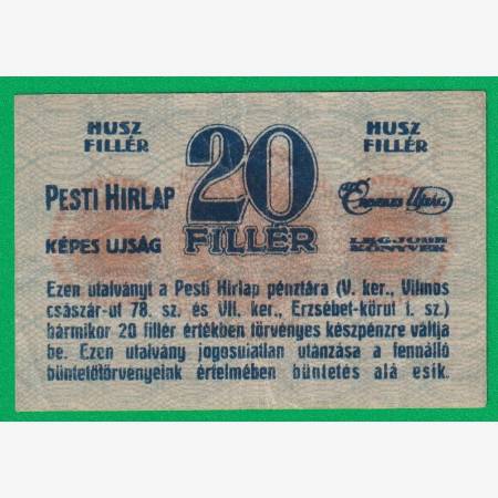 Pesti Hírlap Érdekes Újság 20 Fillér 1919. Pesti Hírlap Érdekes Újság 20 Fillér 1919.