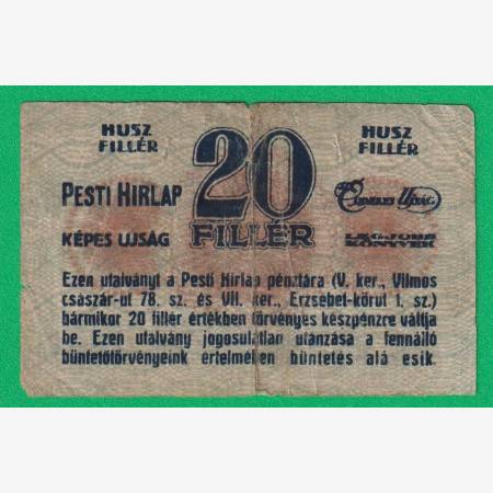 Pesti Hírlap Érdekes Újság 20 Fillér 1919. Pesti Hírlap Érdekes Újság 20 Fillér 1919.