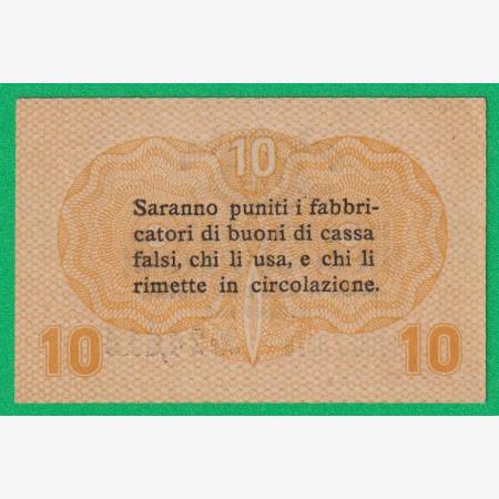 Olaszország 10 centesimi 1918. Olaszország 10 centesimi 1918.