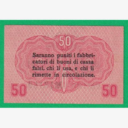 Olaszország 50 centesimi 1918. Olaszország 50 centesimi 1918.