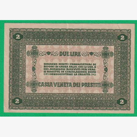 Olaszország 2 Lira 1918. Olaszország 2 Lira 1918.
