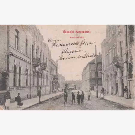 Kaposvár Kontrási-utca 1903.