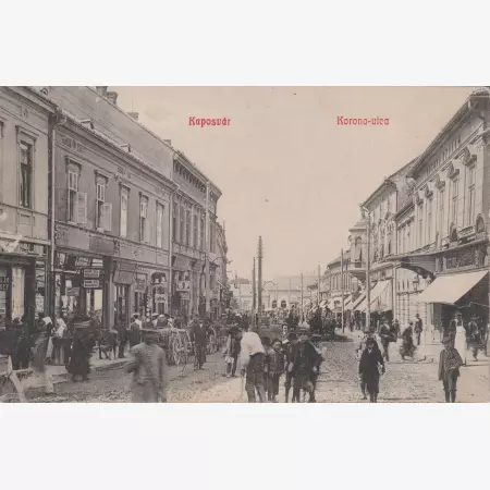Kaposvár Korona-utca 1903.