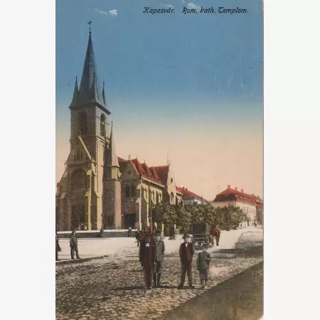 Kaposvár Róm. Kath. Templom  1916.