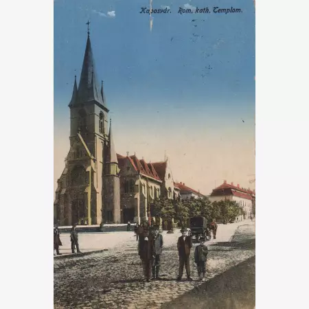 Kaposvár Róm. Kath. Templom  1916.