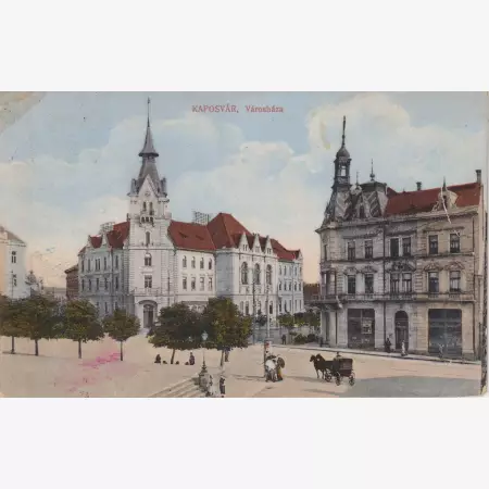 Kaposvár Városháza 1915.