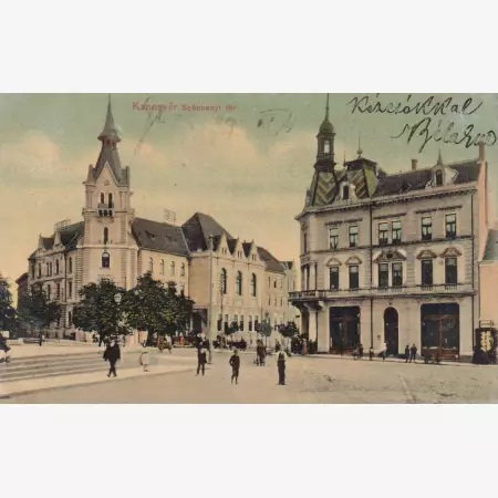 Kaposvár Széchenyi tér  1909.
