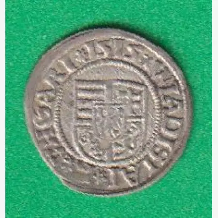 II.Ulászló dénár 1515K-G  ÉH 646.c   (L)