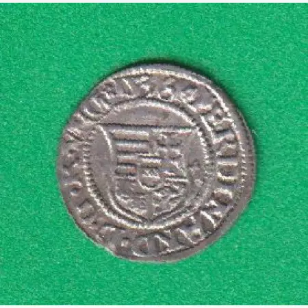 I. Ferdinánd dénár 1536.K-B   ÉH745.a   (L)