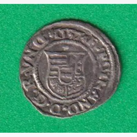 I. Ferdinánd dénár 1537.K-B   ÉH745.a   (L)