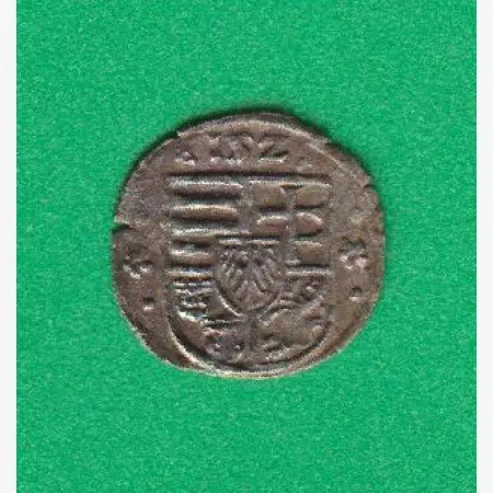 II. Lajos dénár 1521 L-K  ÉH 675.e   (L)