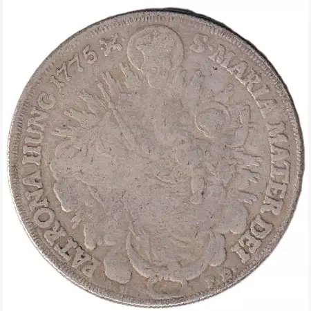 Mária Terézia tallér 1775. Replika   (L)