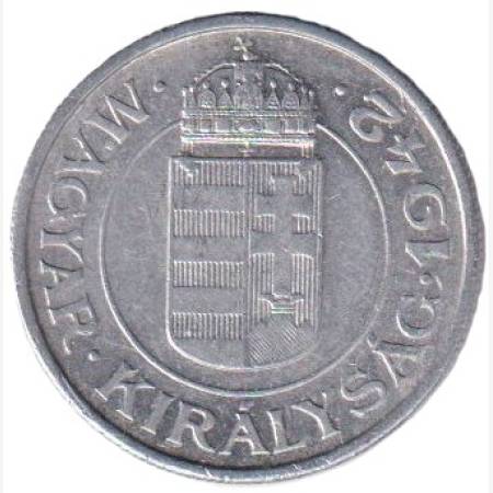 2 Pengő 1942. alumínium (L) 2 Pengő 1942. alumínium (L)