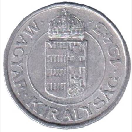 2 Pengő 1943. alumínium (L) 2 Pengő 1943. alumínium (L)
