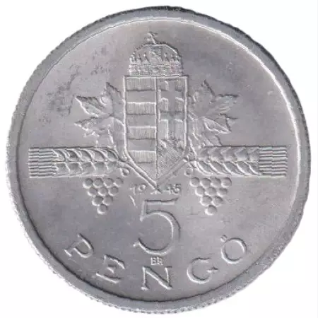 5 Pengő 1945. alumínium   (L)