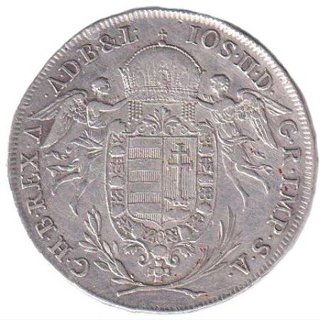 II.József ezüst 1/2 tallér 1786.A (L) II.József ezüst 1/2 tallér 1786.A (L)