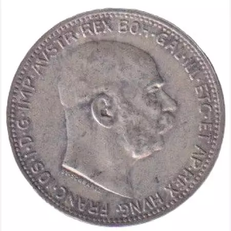 1 Korona 1915. Ferenc J.   (L)