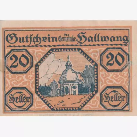 Hallwang 20 heller 1920.