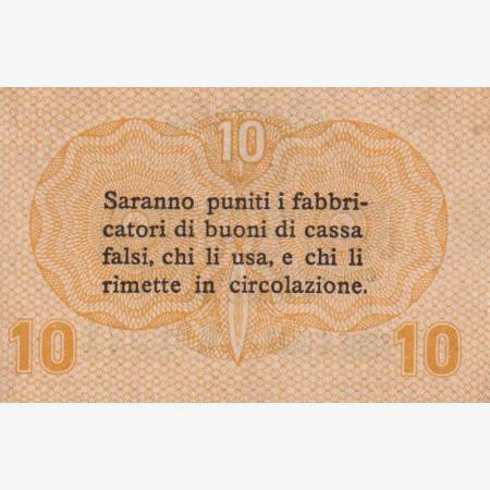 Olaszország 10 centesimi 1918. Olaszország 10 centesimi 1918.