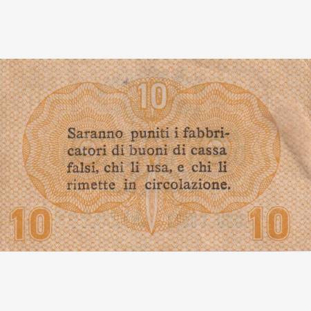 Olaszország 10 centesimi 1918. Olaszország 10 centesimi 1918.