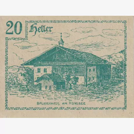 Innerschwandt 20 heller 1920.