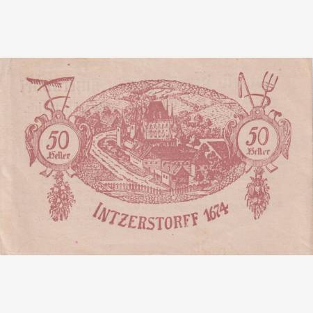 Inzersdorf 50 heller 1920. Inzersdorf 50 heller 1920.