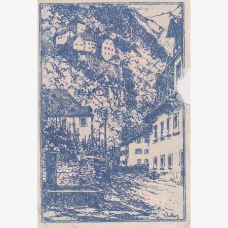 Liechtenstein 50 heller 1920. Liechtenstein 50 heller 1920.
