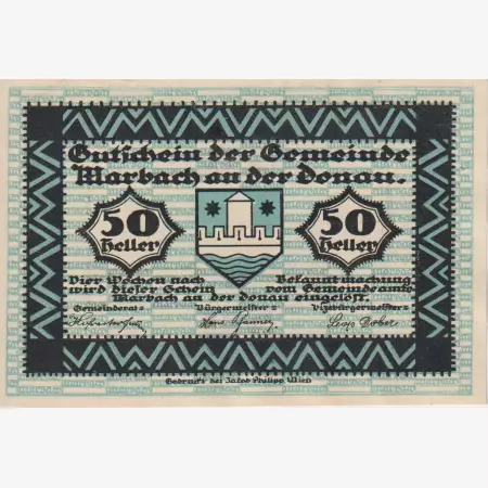 Marbach 50 heller 1920.