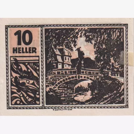 Maxglan 10 heller 1920