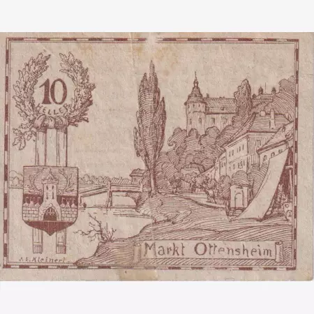 Ottensheim 10 heller 1920.