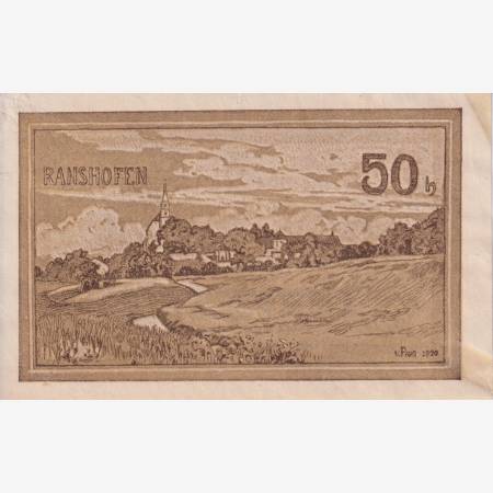 Ranshofen 50 heller 1920. Ranshofen 50 heller 1920.