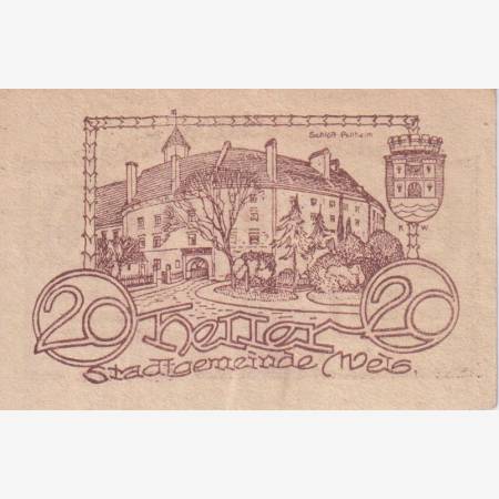Wels 20 heller 1920. Wels 20 heller 1920.