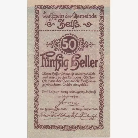 Zeiss 50 heller 1920.