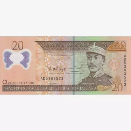 Dominika 20 pesos 2009. polimer P 182   (L)