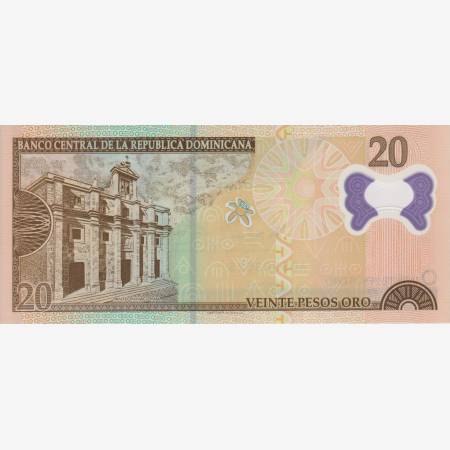 Dominika 20 pesos 2009. polimer P 182 (L) Dominika 20 pesos 2009. polimer P 182 (L)