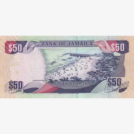 Jamaika 50 dollár 2008.  P 83   (L)