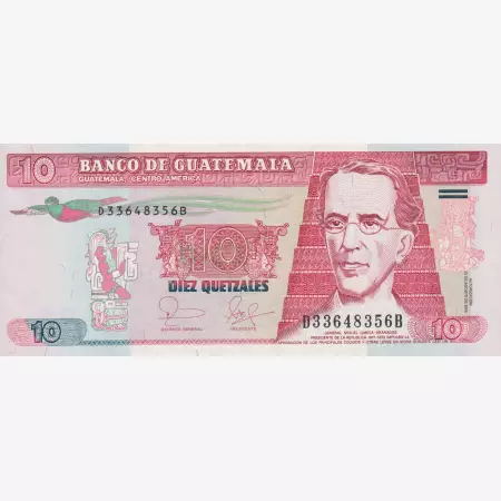 Guatemala 10 quetzales  2006.  P 82   (L)
